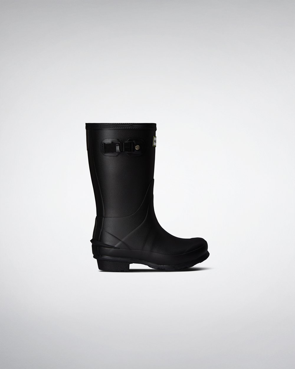 Hunter Norris Rain Boots - Clearance Sale Kids Black - SOHZLW124